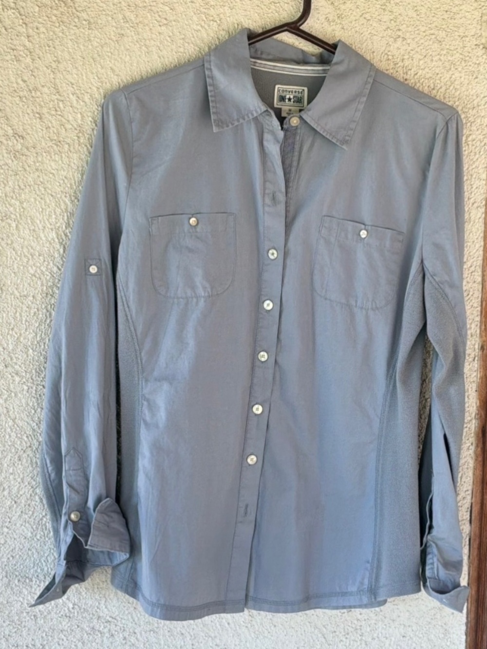 CONVERSE 100% COTTON BLOUSE